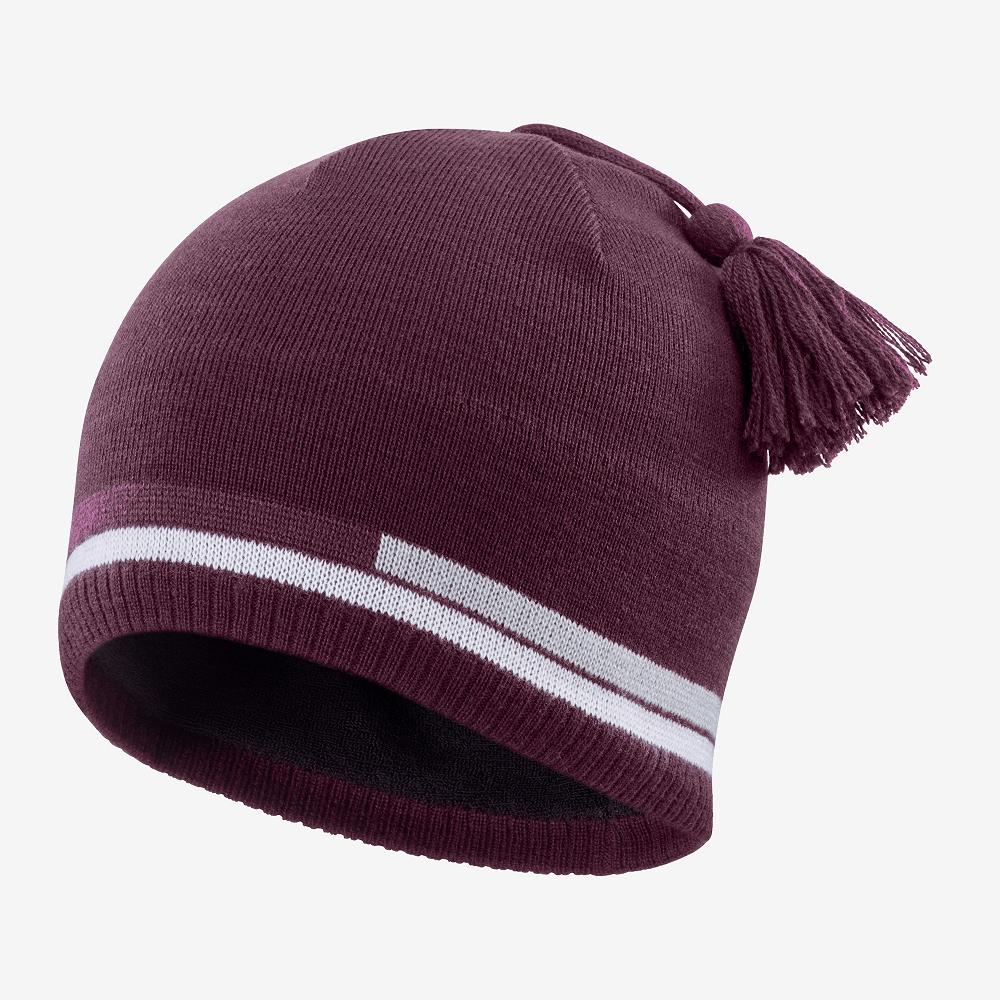 Bonnets Salomon Homme Violette - Salomon ESE - France (7064-KYEGU)